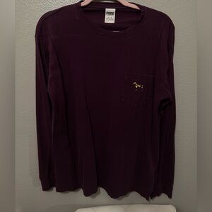 VS PINK cheetah dog tee